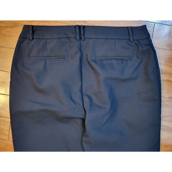 Charter Club Dress Ankle Pants Women's Black Tapered Leg Size 8 - Picture 4 of 9